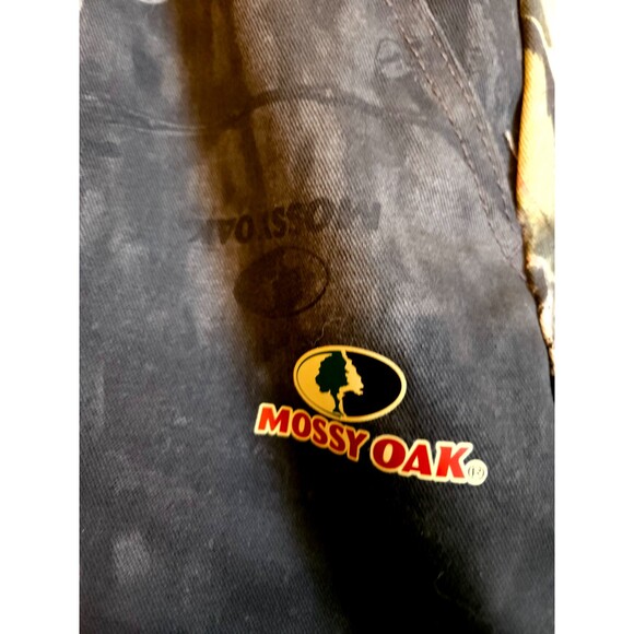 Mossy Oak Cargo Pants Men's XL 40-42 Black Break Up Eclipse Camo Hunting - Picture 3 of 7
